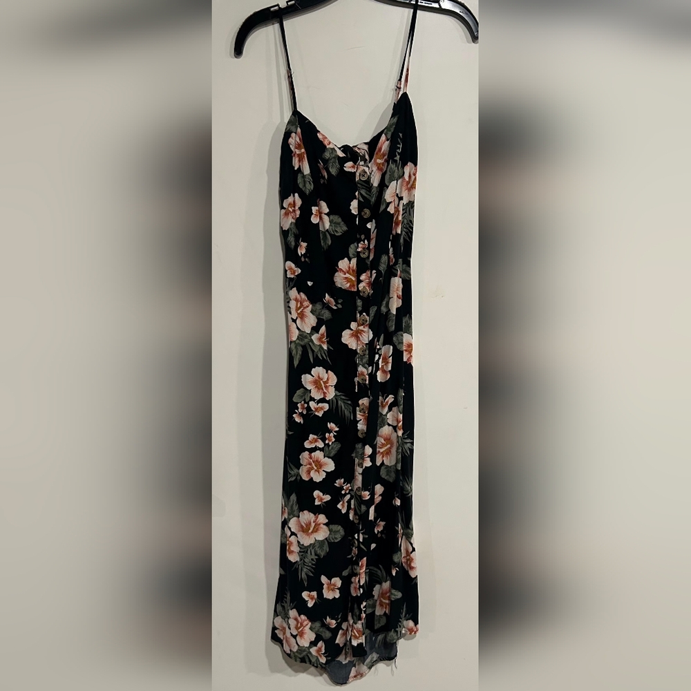 Floral Button-Down Dress